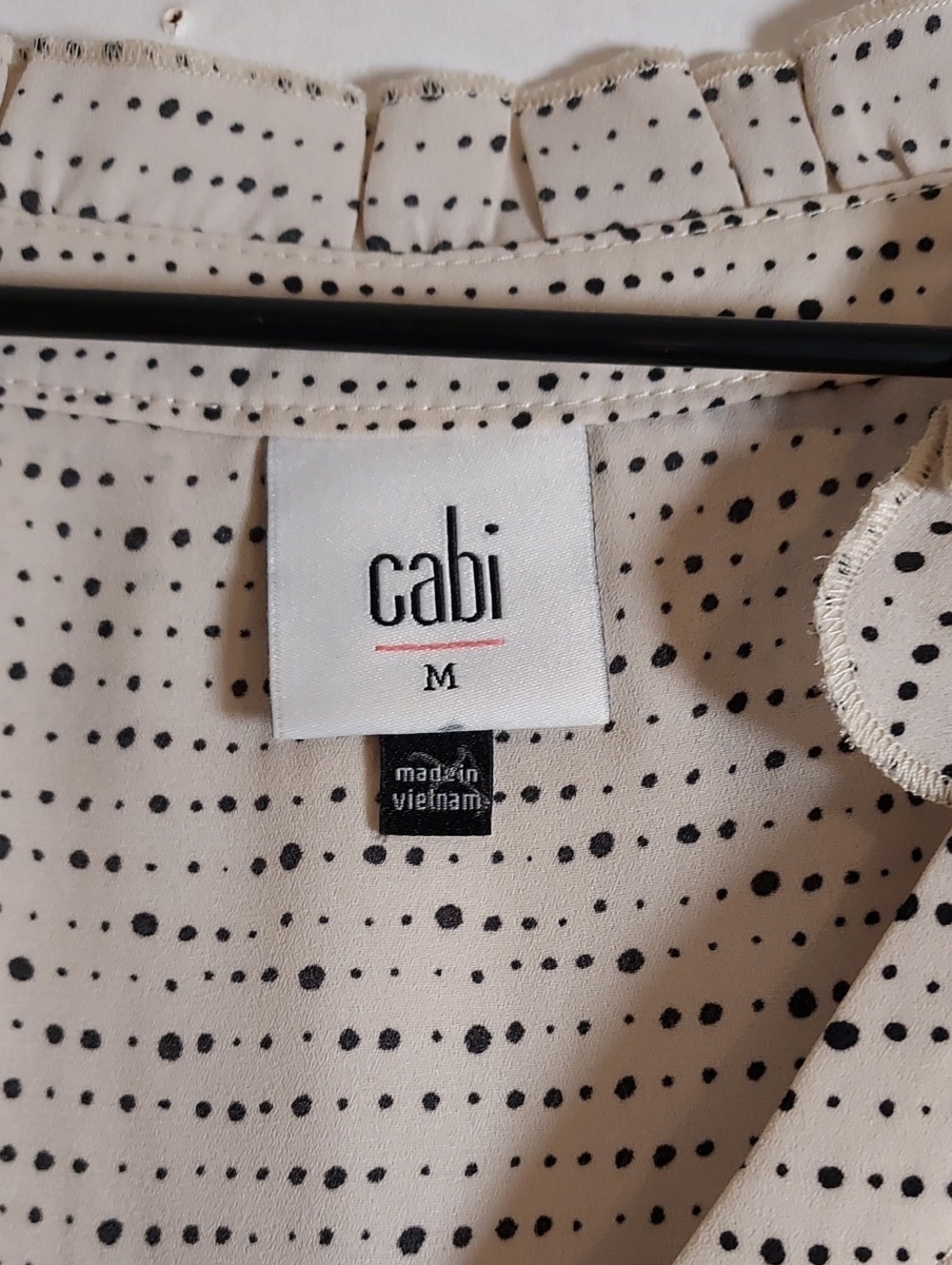 Cabi Ruffle Front Sleeveless TOP - Picture 6 of 7